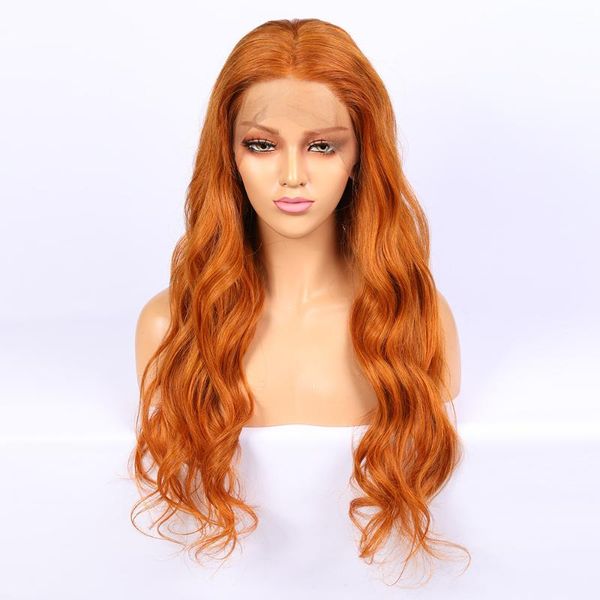synthetic wigs ginger orange 180% density 26 inch long body wave lace front wig for black women daily cosplay heat resistant
synthetic wigs ginger orange 180% density 26 inch long body wave lace front wig for black women daily cosplay heat resistant