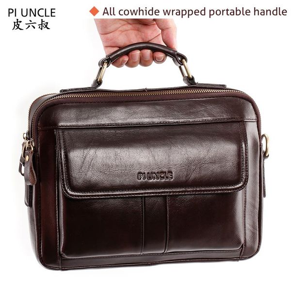 briefcases genuine leather men's office small briefcase for lapshoulder messenger bag business portfolio document a4
briefcases genuine leather men's office small briefcase for lapshoulder messenger bag business portfolio document a4
