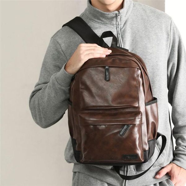 new fashion leather backpack quality waterproof backpack men portable large capacity backpacks for storage lapfor men
new fashion leather backpack quality waterproof backpack men portable large capacity backpacks for storage lapfor men