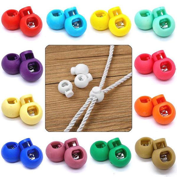 button tighten buckle 10pcs/set colorful spring fastener durable plastic end toggles sewing accessories, Blike;white
button tighten buckle 10pcs/set colorful spring fastener durable plastic end toggles sewing accessories, Blike;white