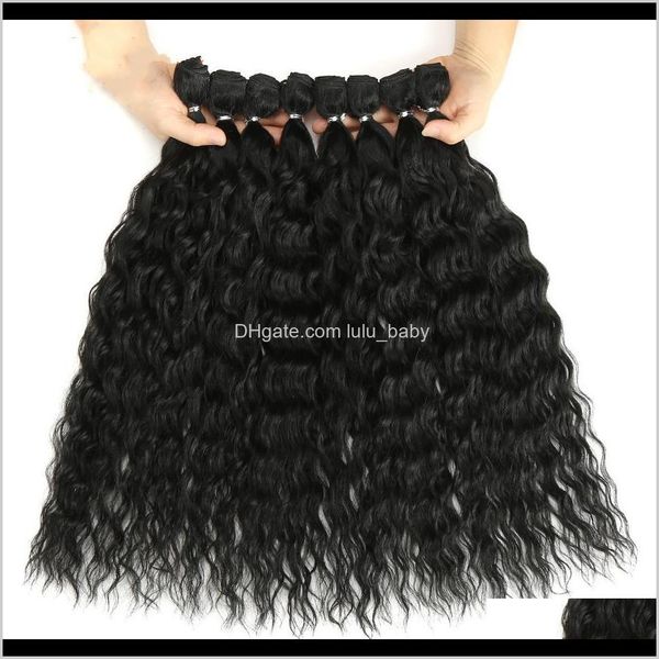 curly water wave bundles with closure ombre blonde silver grey 9pcspack 20inch fiber ebavl wigs 508bx, Black
curly water wave bundles with closure ombre blonde silver grey 9pcspack 20inch fiber ebavl wigs 508bx, Black