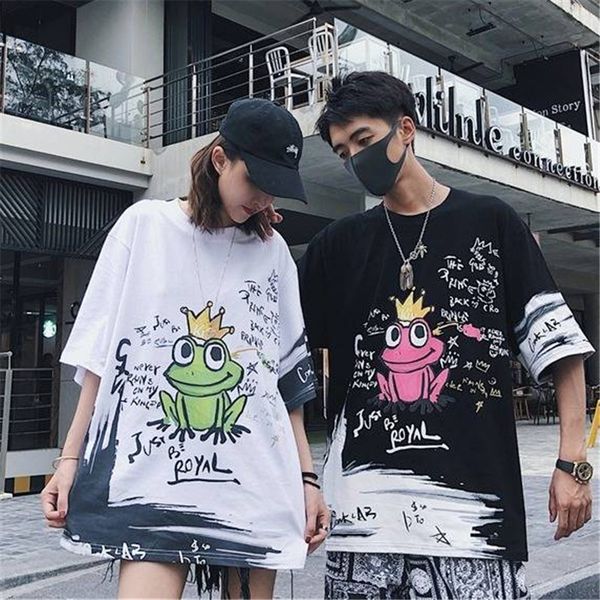 2021 new moda manga curta t-shirts hip hop casuais dos desenhos animados vero harajuku streetwear coreano amine t camisas piqx, White;black
2021 new moda manga curta t-shirts hip hop casuais dos desenhos animados vero harajuku streetwear coreano amine t camisas piqx, White;black