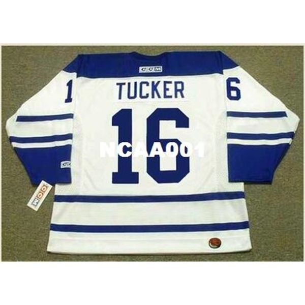 001s #16 darcy tucker toronto maple leafs 2005 ccm retro hockey jersey or custom any name or number retro jersey, Black
001s #16 darcy tucker toronto maple leafs 2005 ccm retro hockey jersey or custom any name or number retro jersey, Black