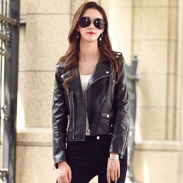 genuine leather woman slim jackets.fashion motorbiker female sheepskin jacket,soft plus size leather coat,sales v191209, Black
genuine leather woman slim jackets.fashion motorbiker female sheepskin jacket,soft plus size leather coat,sales v191209, Black