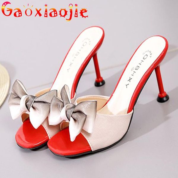 slippers women summer wear 8.5cm square toe comfortabie thin high heel sandals 2021 new fashion big bow office women shoes, Black
slippers women summer wear 8.5cm square toe comfortabie thin high heel sandals 2021 new fashion big bow office women shoes, Black