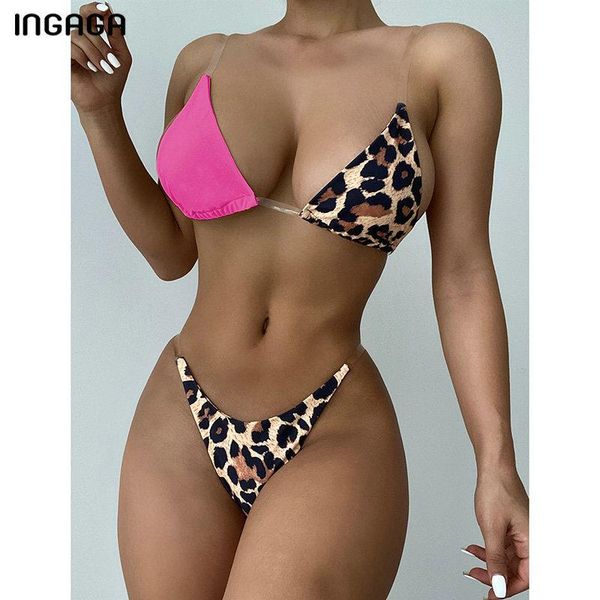 women's swimwear ingaga push up bikinis swimsuits leopard high cut biquini patchwork bathing suit 2021 thong bikini set, White;black
women's swimwear ingaga push up bikinis swimsuits leopard high cut biquini patchwork bathing suit 2021 thong bikini set, White;black