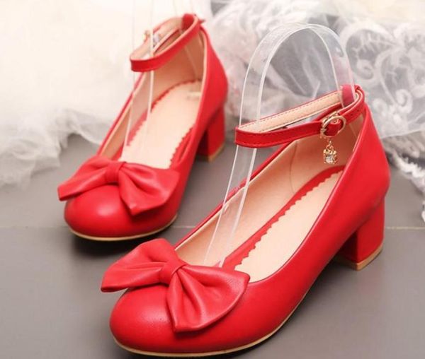dress shoes 2021 women's in spring and autumn with style middle heel coarse round head bowknot, Black
dress shoes 2021 women's in spring and autumn with style middle heel coarse round head bowknot, Black