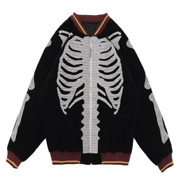 2021 new kapital skeleton bordado algodo cardigan zper jaqueta masculina manga pescoo p circunferncia splic cor listra jaquetas 010b, Black;brown
2021 new kapital skeleton bordado algodo cardigan zper jaqueta masculina manga pescoo p circunferncia splic cor listra jaquetas 010b, Black;brown