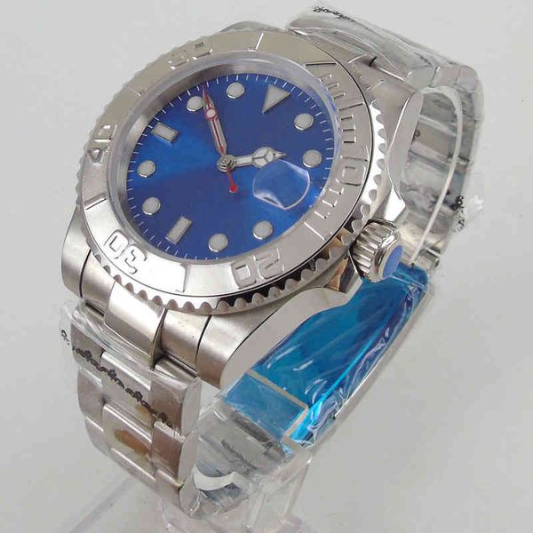 watch blue luxe 40mm men 316l steel case 24 jewelry nh35 miyota 8215 born oyster band sapphire crystal crown, Slivery;brown
watch blue luxe 40mm men 316l steel case 24 jewelry nh35 miyota 8215 born oyster band sapphire crystal crown, Slivery;brown