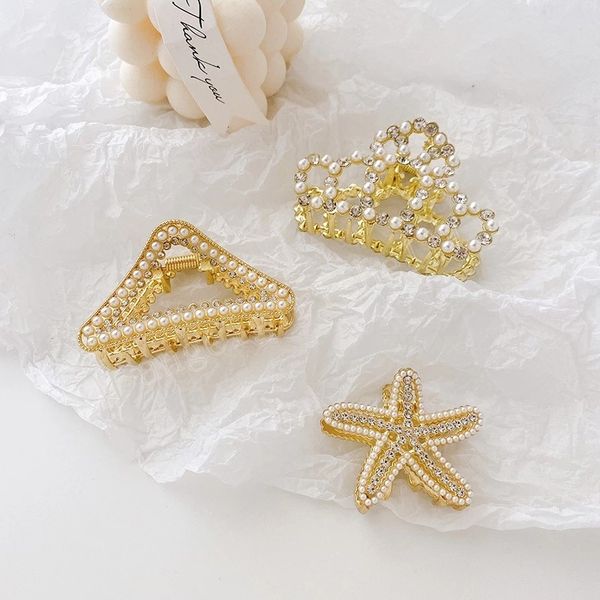 korea fashion luxury glisten crown wedding hairpins accessories pearl geometric metal for women girls hair claw clips, Slivery;white
korea fashion luxury glisten crown wedding hairpins accessories pearl geometric metal for women girls hair claw clips, Slivery;white