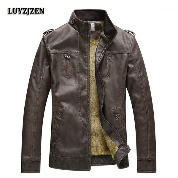 men's fur & faux 2021 casual mens jackets leather jacket men fashion style clothing elastic motorcycle outerwear pu coat luyzjzen, Black
men's fur & faux 2021 casual mens jackets leather jacket men fashion style clothing elastic motorcycle outerwear pu coat luyzjzen, Black