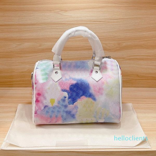 european and american street style fashion watercolor boston bag collision color pillow bags multifunctional personality splash-ink handbag2
european and american street style fashion watercolor boston bag collision color pillow bags multifunctional personality splash-ink handbag2