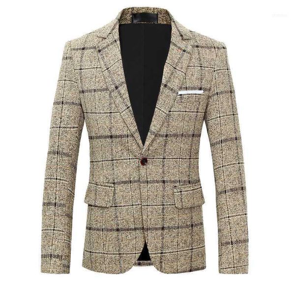 british men's blazer jacket plaid suit coat male slim fit dress prom clothes man spring autumn casual blazers for men1, White;black
british men's blazer jacket plaid suit coat male slim fit dress prom clothes man spring autumn casual blazers for men1, White;black
