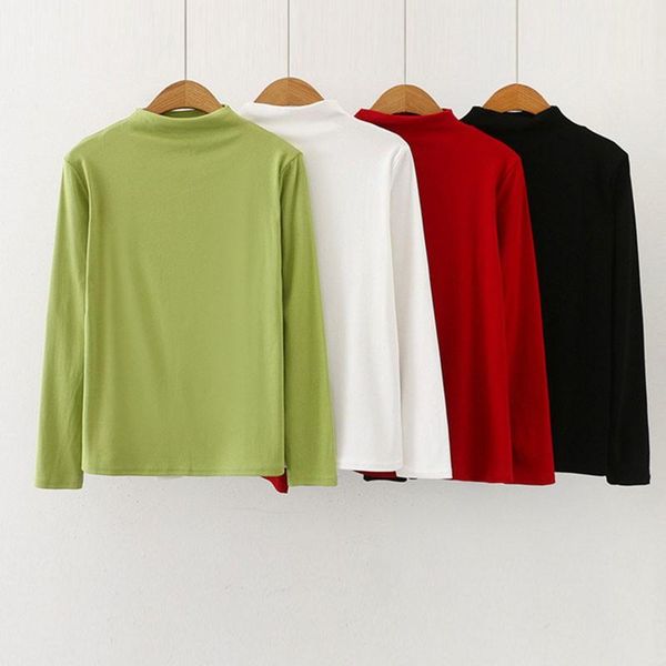 women's sweaters simple sweater for women autumn winter solid color slim long sleeve half turtleneck bottoming, White;black
women's sweaters simple sweater for women autumn winter solid color slim long sleeve half turtleneck bottoming, White;black