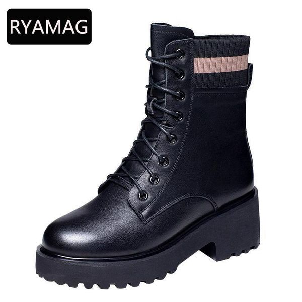 boots ryamag martn women's mid-heel 2021 autumn winter shoes thick heel thick-soled british style short, Black
boots ryamag martn women's mid-heel 2021 autumn winter shoes thick heel thick-soled british style short, Black