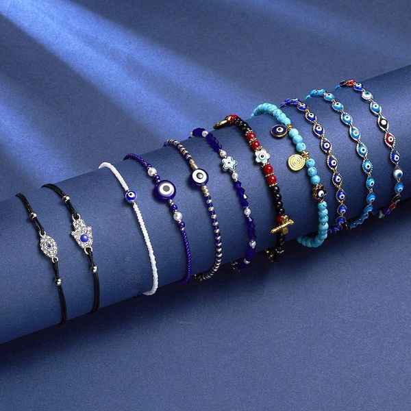 charm bracelets 2021 bohemian women evil eye glass pearl bracelet men fashion handmade crystal zircon beaded lucky jewelry, Golden;silver
charm bracelets 2021 bohemian women evil eye glass pearl bracelet men fashion handmade crystal zircon beaded lucky jewelry, Golden;silver