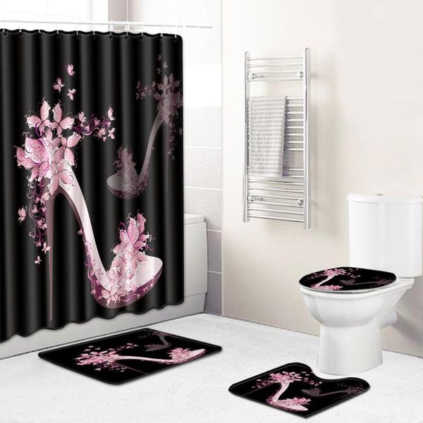 bath accessory set 4pcs home decoration carpet toilet lid cover mat bathroom anti slip shower curtain el with hooks pedestal rug
bath accessory set 4pcs home decoration carpet toilet lid cover mat bathroom anti slip shower curtain el with hooks pedestal rug