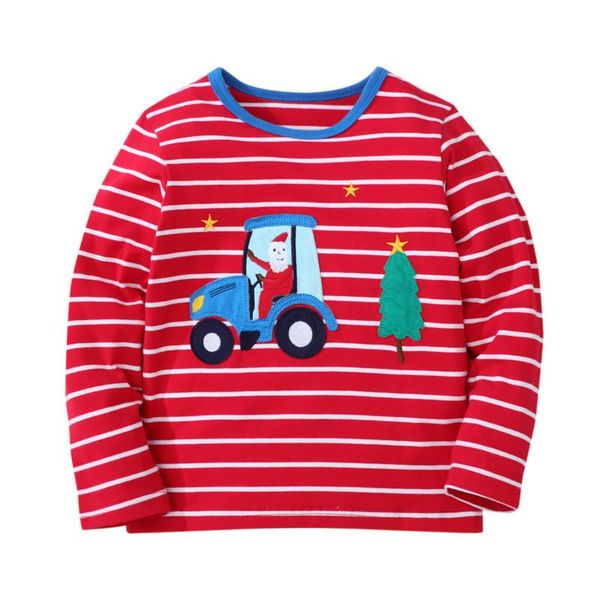 t-shirts jumping meters arrival christmas kids tshirts cotton stripe santa clause years baby tees autumn winter clothes, Blue
t-shirts jumping meters arrival christmas kids tshirts cotton stripe santa clause years baby tees autumn winter clothes, Blue