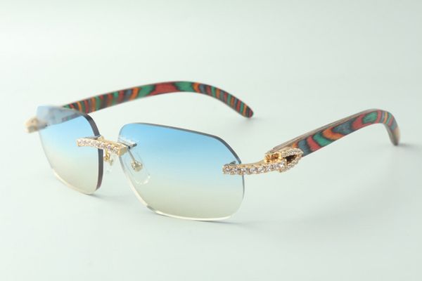 designer endless diamond sunglasses 3524024 with peacock wood arms glasses,direct sales, size: 18-135mm, White;black
designer endless diamond sunglasses 3524024 with peacock wood arms glasses,direct sales, size: 18-135mm, White;black