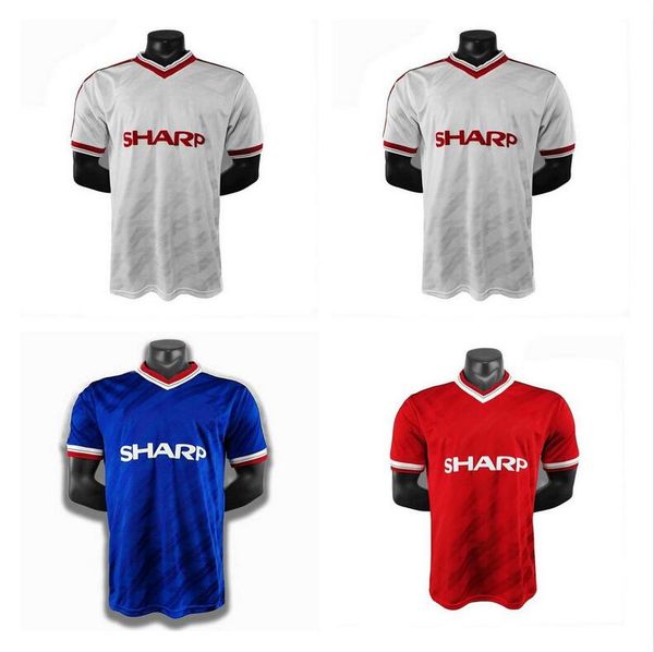 1986 retro version manchester soccer jerseys 86 home red beckham cantona giggs solskjaer classic bruce shirt away 3rd football uniform, Black;yellow
1986 retro version manchester soccer jerseys 86 home red beckham cantona giggs solskjaer classic bruce shirt away 3rd football uniform, Black;yellow