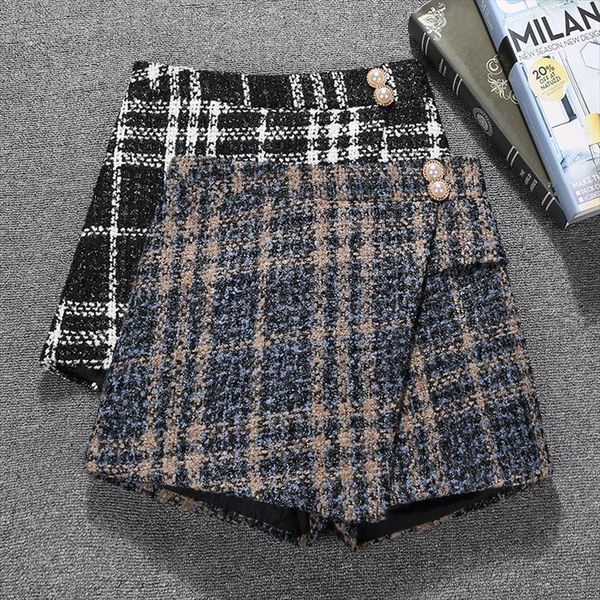 autumn winter slim plaid woolen womens short warm korean styles fashion basic elegant causal q141, White;black
autumn winter slim plaid woolen womens short warm korean styles fashion basic elegant causal q141, White;black