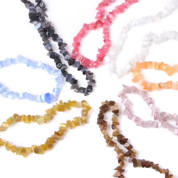 32 natural cat eye chips stone 4*6 rainbow tiny glass chips beads red gravel beads for diy making jewelry women necklace bangle
32 natural cat eye chips stone 4*6 rainbow tiny glass chips beads red gravel beads for diy making jewelry women necklace bangle