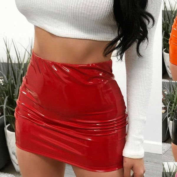 summer new women bright leather wet look bodycon slim ellastic waist micro mini skirt evening party clubwear, Black
summer new women bright leather wet look bodycon slim ellastic waist micro mini skirt evening party clubwear, Black