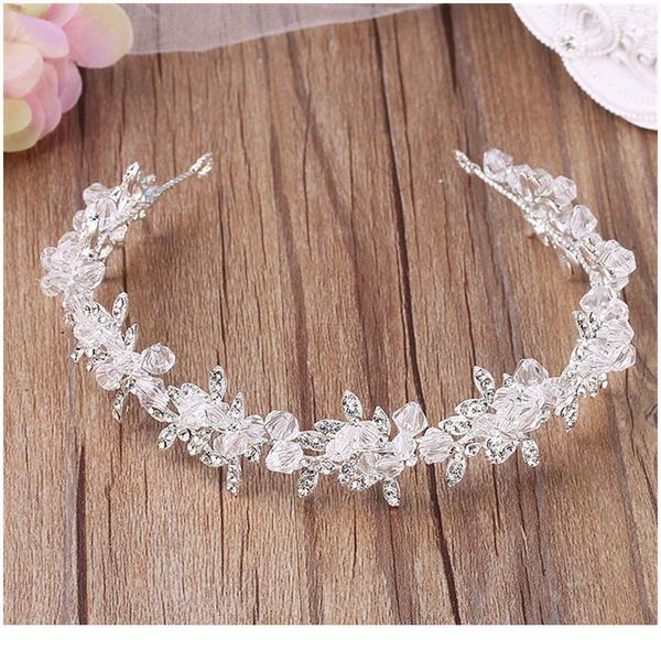 handmade clear crystal leaf bridal tiara headbands bride crown for women hair ornaments wedding hair jewelry acc qylhmz, Silver
handmade clear crystal leaf bridal tiara headbands bride crown for women hair ornaments wedding hair jewelry acc qylhmz, Silver