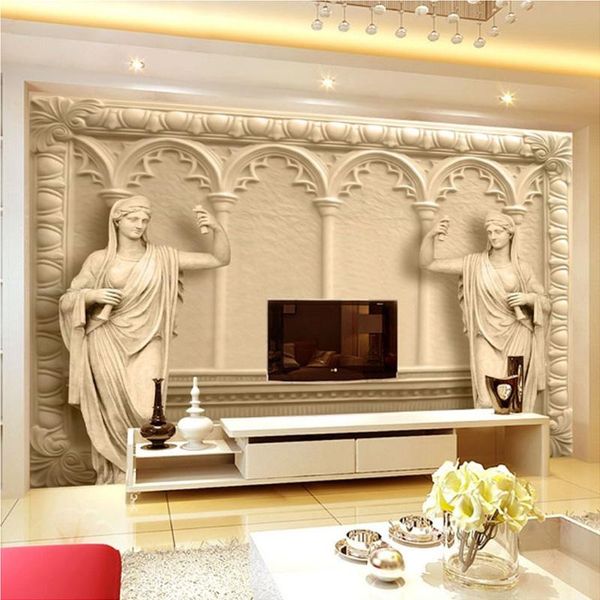 wallpapers drop custom po wallpaper european style 3d stereo relief mural simple fashion tv backdrop murals non-woven
wallpapers drop custom po wallpaper european style 3d stereo relief mural simple fashion tv backdrop murals non-woven