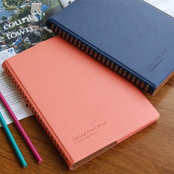 notepads pu leather agenda 2021 2022 planner diary spiral business notebook and journals coil notepad stationery, Purple;pink
notepads pu leather agenda 2021 2022 planner diary spiral business notebook and journals coil notepad stationery, Purple;pink