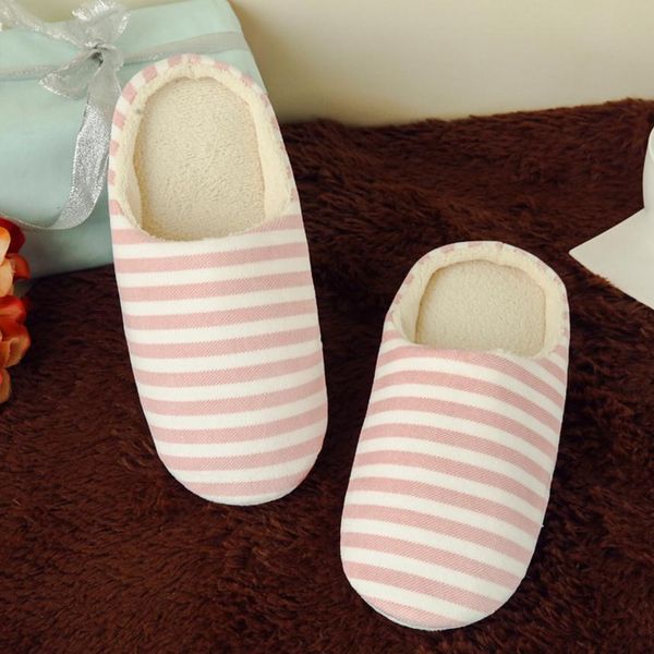 women indoor slippers striped soft bottom lovers home slippers warm plush anti-slip autumn shoes woman men house floor slides, Black
women indoor slippers striped soft bottom lovers home slippers warm plush anti-slip autumn shoes woman men house floor slides, Black