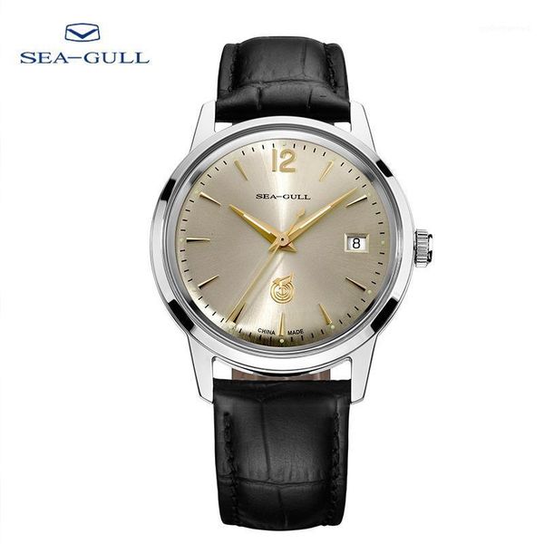 seagull watch men's automatic mechanical retro business china's first dongfeng five-pointed star 51sg wristwatches, Slivery;brown
seagull watch men's automatic mechanical retro business china's first dongfeng five-pointed star 51sg wristwatches, Slivery;brown