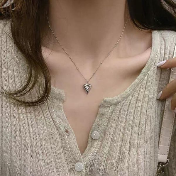 pendant necklaces trendy chokers necklace silver color titanium steel gold / heart ins no fading jewelry for women girls gift
pendant necklaces trendy chokers necklace silver color titanium steel gold / heart ins no fading jewelry for women girls gift