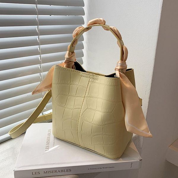 evening bags 2021 summer pu leather shoulder handbag bucket bag fashionable versatile silk scarf large capacity women
evening bags 2021 summer pu leather shoulder handbag bucket bag fashionable versatile silk scarf large capacity women