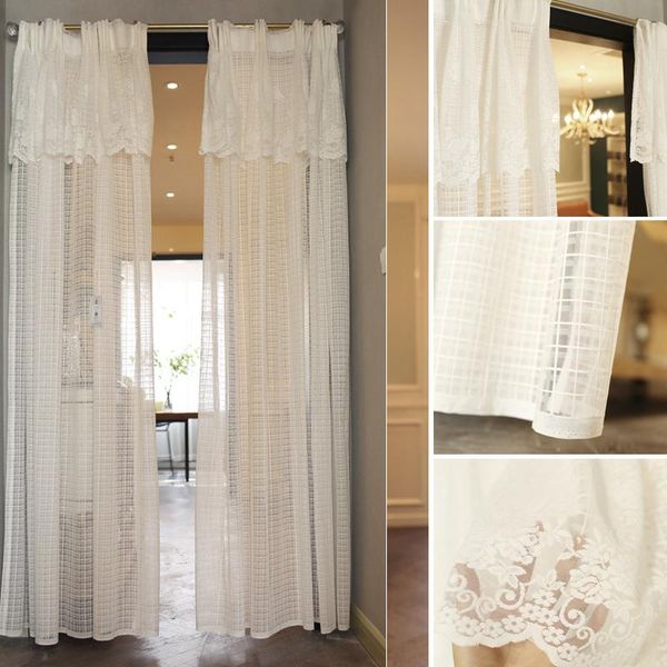 luxury lace plaid embroidered tulle curtain white sheer voile curtain s for living room bedroom 2 panel drapes home decoration
luxury lace plaid embroidered tulle curtain white sheer voile curtain s for living room bedroom 2 panel drapes home decoration