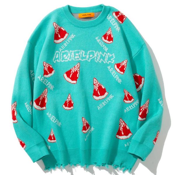 men's sweaters women harajuku ripped sweater pullover men vintage retro knit 2021 winter hiphop oversize couple knitwear, White;black
men's sweaters women harajuku ripped sweater pullover men vintage retro knit 2021 winter hiphop oversize couple knitwear, White;black