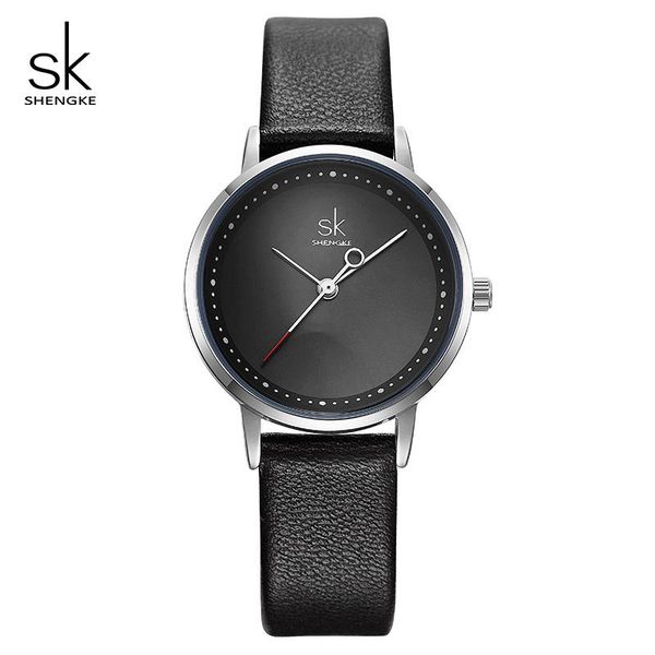 wristwatches shengke ladies watches black fashion leather wrist watch female, Slivery;brown
wristwatches shengke ladies watches black fashion leather wrist watch female, Slivery;brown