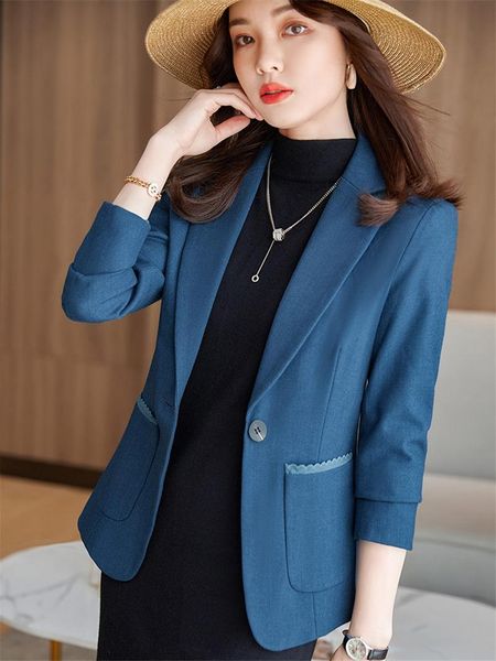 women's suits & blazers arrival blue suit jacket female spring autumn 2021 korean casual fashion temperament one button lady slim 4xl e, White;black
women's suits & blazers arrival blue suit jacket female spring autumn 2021 korean casual fashion temperament one button lady slim 4xl e, White;black