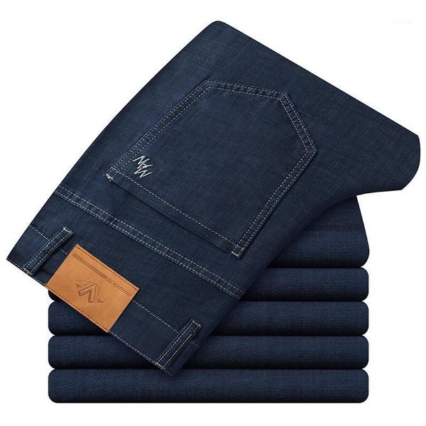 spring summer bamboo fiber light thin jeans embroidery youth straight for men casual pants plus size 42 men's, Blue
spring summer bamboo fiber light thin jeans embroidery youth straight for men casual pants plus size 42 men's, Blue