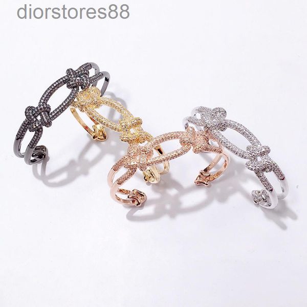 bangles bracelet 14 fashion accessories exquisite copper gold plated cross set diamond rope c-shaped open, Black
bangles bracelet 14 fashion accessories exquisite copper gold plated cross set diamond rope c-shaped open, Black
