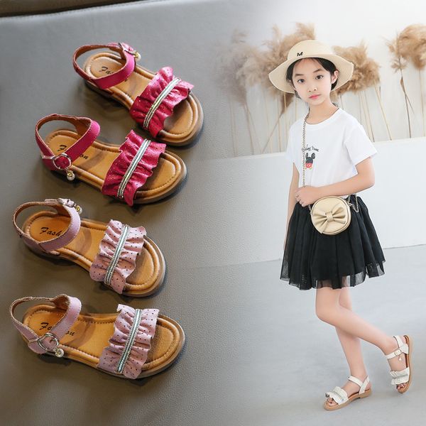 70% off factory online girls' sandals 2021 new summer princess shoes middle school children's and little girls' korean versio, Black
70% off factory online girls' sandals 2021 new summer princess shoes middle school children's and little girls' korean versio, Black