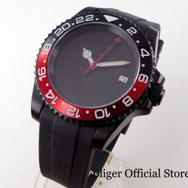 wristwatches sterile black nh35a nh36a pt5000 pvd plated 40mm automatic men watch curved end strap red flash hand rotating bezel, Slivery;brown
wristwatches sterile black nh35a nh36a pt5000 pvd plated 40mm automatic men watch curved end strap red flash hand rotating bezel, Slivery;brown