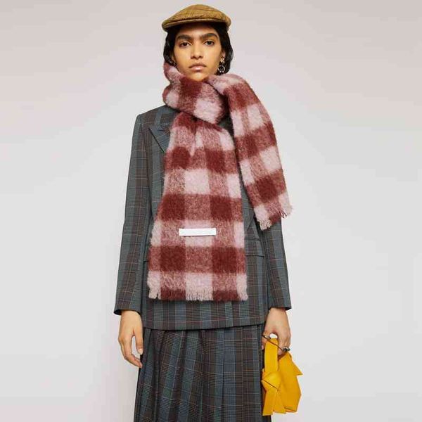 ac new short beard imitation cashmere contrast plaid scarf long student bib winter warm plaid shawl, Blue;gray
ac new short beard imitation cashmere contrast plaid scarf long student bib winter warm plaid shawl, Blue;gray