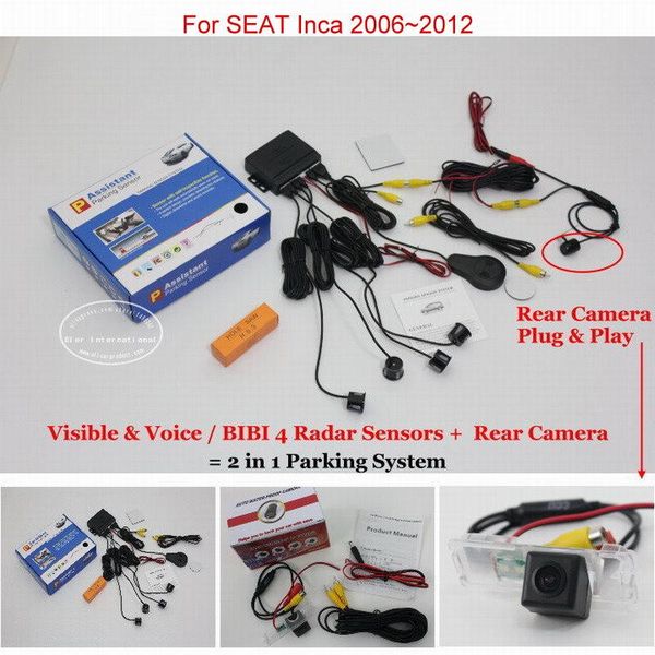 car rear view cameras& parking sensors for seat inca 2006~2012 sensor reverse rearview back up camera auto alarm system
car rear view cameras& parking sensors for seat inca 2006~2012 sensor reverse rearview back up camera auto alarm system