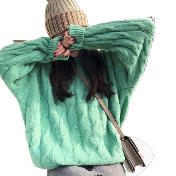 large loose korean sweater, caramel color, fashion, heavy sweet, autumn and winter, new style, White;black
large loose korean sweater, caramel color, fashion, heavy sweet, autumn and winter, new style, White;black