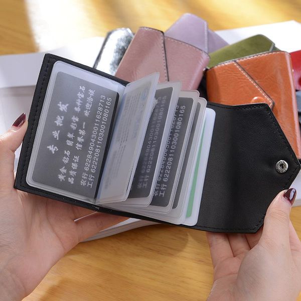 card holders 26 units fashionable pvc women solid wallet pu leather purse business id holder, Brown;gray
card holders 26 units fashionable pvc women solid wallet pu leather purse business id holder, Brown;gray