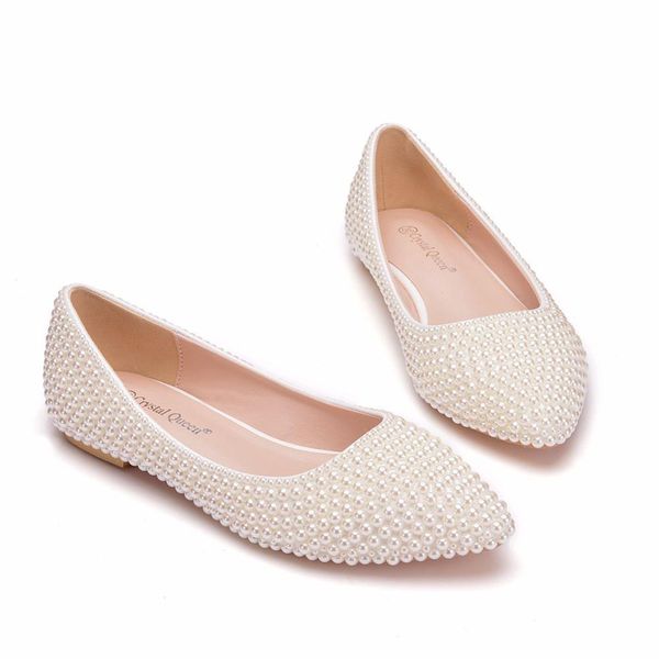 sandals beige pearl crystal womens wedding shoes flat big size female real leather insole woman bridal party 5y5a, Black
sandals beige pearl crystal womens wedding shoes flat big size female real leather insole woman bridal party 5y5a, Black
