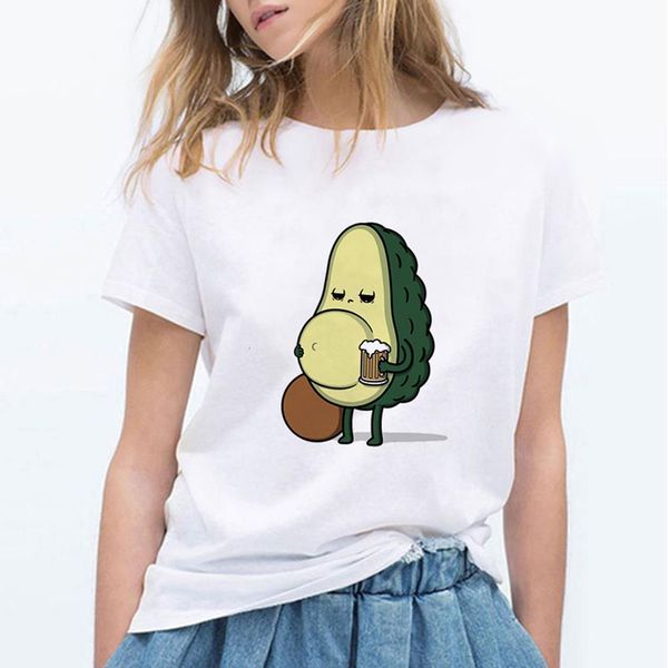 luckyroll new cute drink beer avocado short sleeve t shirt women summer small fresh tshirt harajuku t-shirt femme top, White
luckyroll new cute drink beer avocado short sleeve t shirt women summer small fresh tshirt harajuku t-shirt femme top, White