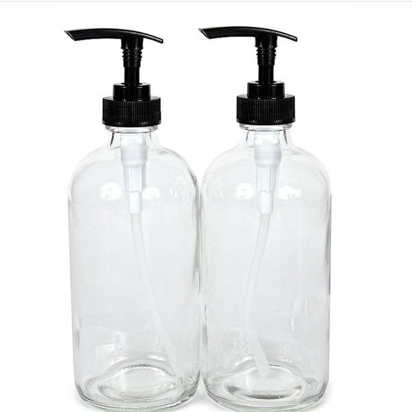 2, 16 oz 500ml empty, clear glass bottles with black lotion pums with stainless steel lotion pump for homemade lotions detergent
2, 16 oz 500ml empty, clear glass bottles with black lotion pums with stainless steel lotion pump for homemade lotions detergent