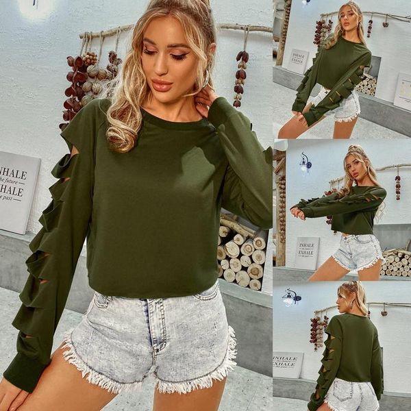 cropped hoodie autumn women hoodies hollow out long sleeve hooded sweatshirt short pullover, Black
cropped hoodie autumn women hoodies hollow out long sleeve hooded sweatshirt short pullover, Black